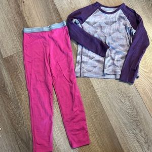 Kids Icebreaker lightweight Marino wool base layer 6years